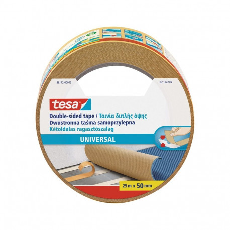 universaalne kahepoolne teip 25m x 50mm
