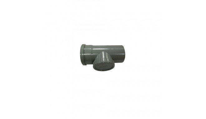 SOIL&WASTE ACCESS SOCKET PIPE 110 GREY