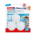 TESA HOOKS SMALL CIRCLE WHITE