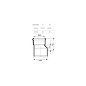 REDUCER INTERNAL D32/40 WHITE