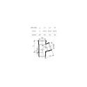 TEE INTERNAL D32/32X45° WHITE