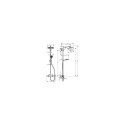 SHOWER KIT THERMOSTATIC 27271000 CROMETT