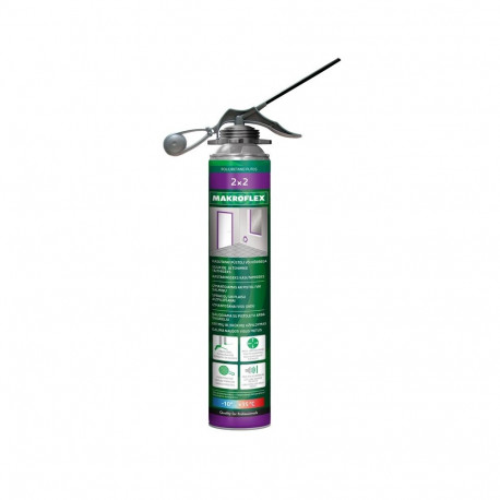 MAKROFLEX 2X2 PU vaht 750 ml balti