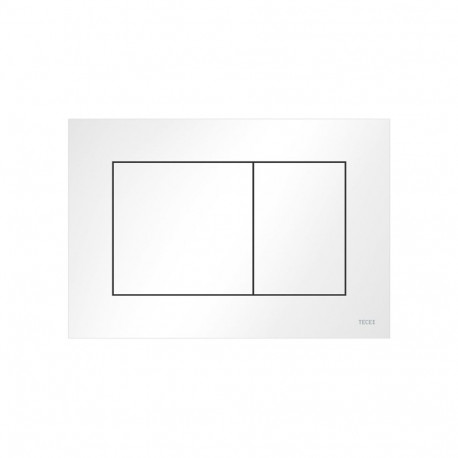 TECENOW TOILET PUSH PLATE WHITE