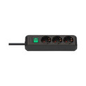 EXT CORD 1152300015 1.5M 3V BLACK