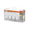 LED LAMP A60 9W E27 827 FR 4PCS