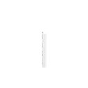UPRIGHT WALL DOUBLE SLOT 495 MM WHITE