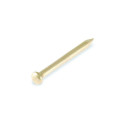 ROU.HEAD NAIL 1,0X10 BRASS/ 30GR