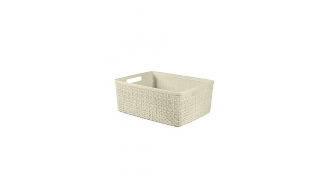 BASKET JUTE WHITE 245371 12L