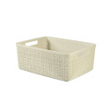 BASKET JUTE WHITE 245371 12L