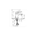 BASIN MIXER LOGIS E MIXER 70 71160000