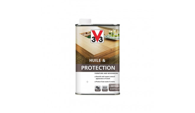 FURNITURE OIL (EBONY COLOR, 0.5 L)