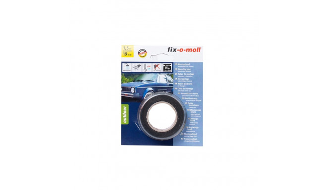 kahepoolne liimiteip 1.5m x 19mm