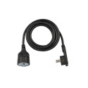 EXT CORD 1168980030 3M 1V BLACK