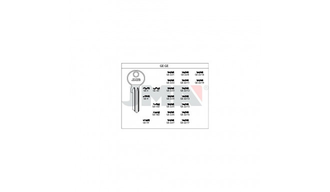 BLANK KEY GE-5D