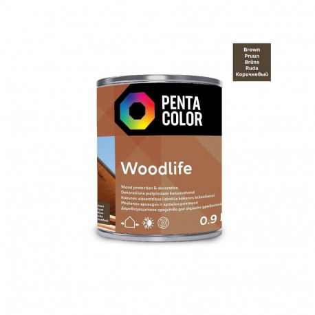 IMPREGNATOR WOODLIFE BROWN 0,9 L