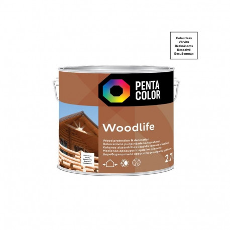 CLEAR WOOD IMPREGNATOR WOODLIFE 2,7 L