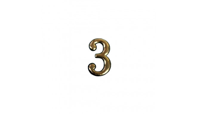 ukse number CR 3 plastmass