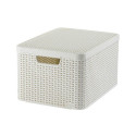 Curver storage box Rattan L