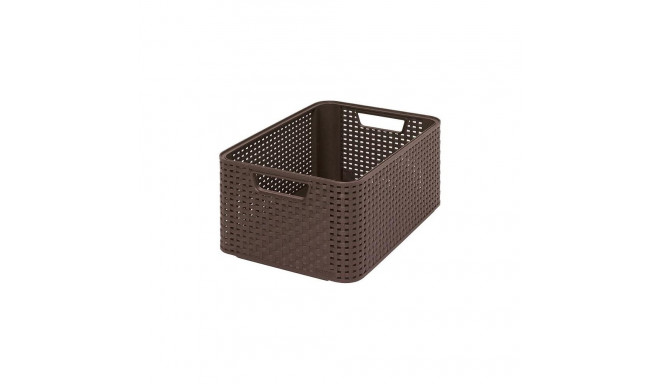 STORAGE BOX CURVER RATTAN  M