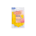 GLOVES SÖKE RUBBER M SIZE YELLOW GLOVES SÖKE RUBBER M SIZE YELLOW