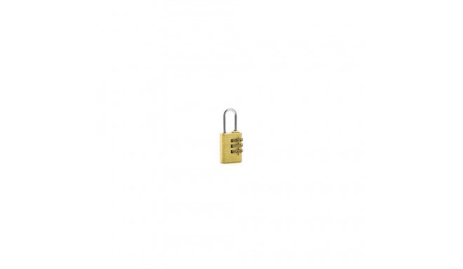 CODED HANGING PADLOCK BRASS BC213 12/14