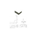 FURNITURE CORNER 32X32X15X1,5