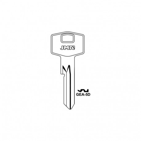 BLANK KEY GEA-5D UNIVERSAL