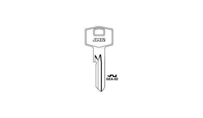 BLANK KEY GEA-5D UNIVERSAL