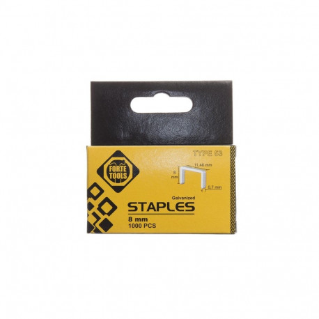 STAPLES 53/8 mm klambrid 1008