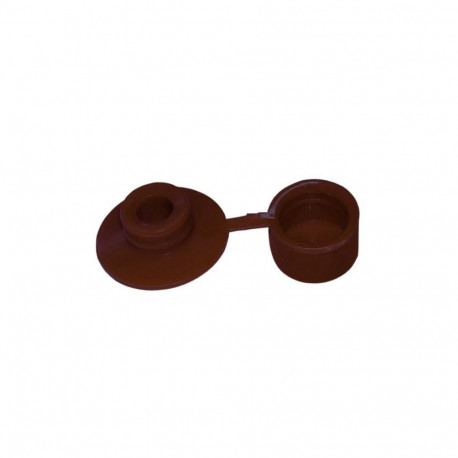 WOOD SCREW COVERS (DIN571 RAL8017 BROW