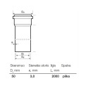 PIPE DIAMETER – 50 2 M