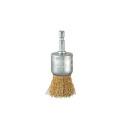 WIRE END BRUSH (BRASS COATED)