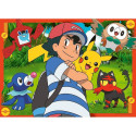 Puzzles 4x100 elements Pokemon set