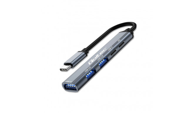 HUB-adapter USB C 3.1 5in1, USB C PD