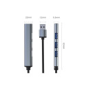 HUB adapter USB 3.0 4in1, 4x USB 3.0