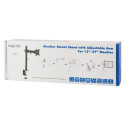 Monitor mount 13-27, 9;, steel, 8kg max