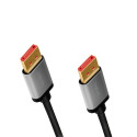 Displayport cable 8K/60 Hz,DP/M do DP/M,alu. 2m