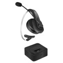 Bluetooth mono headset with charging stand