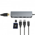 LogiLink USB-C HUB + mälukaardi lugeja (NULLIUS3PUA0343)