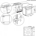 Electrolux integreeritav ahi EOC5E70X Intuite Steam