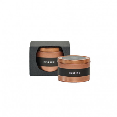 Scented candle CF Inspire 30h in a golden cup