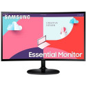 "68,6cm/27'' (1920x1080) Samsung LCD C27F364EAU 16:9 4ms 75Hz HDMI VGA Full HD Black"