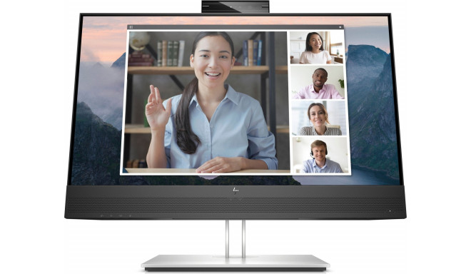 HP E24mv G4 - 24 - LED, FullHD, IPS, webcam, black/silver