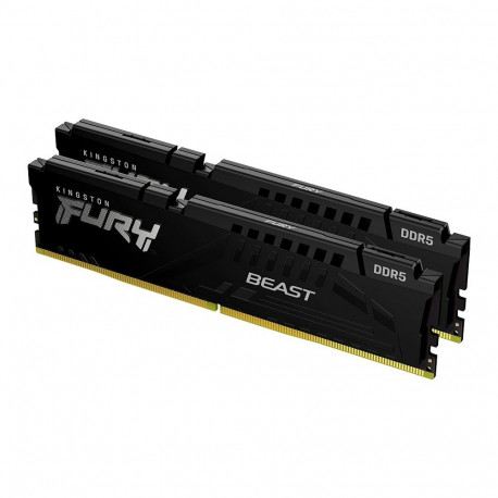 Kingston DRAM 32GB 5600MT/s DDR5 CL36 DIMM (Kit of 2) FURY Beast Black EXPO