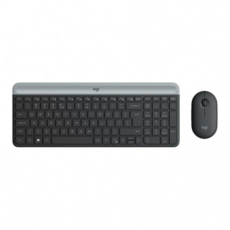 LOGITECH MK470 Slim Wireless Combo - GRAPHITE - US INT'L
