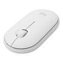 LOGITECH M350S Pebble 2 Bluetooth Mouse - TONAL WHITE - DONGLELESS