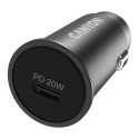 Canyon C-20, PD 20W Pocket size car charger, input: DC12V-24V, output: PD20W, support iPhone12 PD fa