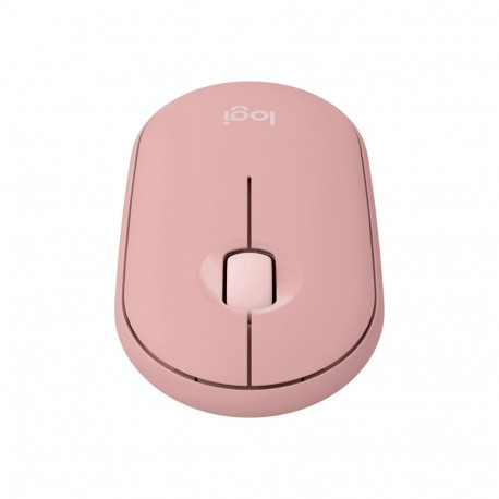 LOGITECH Pebble Mouse 2 M350s optiline 3-nupuline juhtmevaba Bluetooth 5.2 LE tooniline roosa hiir