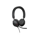 JABRA Evolve2 40 SE USB-A UC Stereo Evolve2 40 USB-A Stereo headset UC Soft pouch